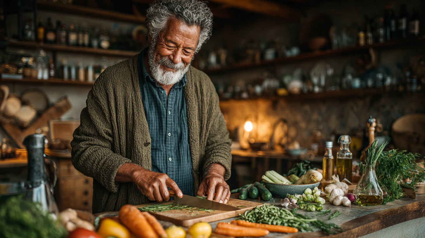 Здорове харчування для старших людей